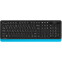 Клавиатура + мышь A4Tech Fstyler FG1010 Black/Blue - фото 2