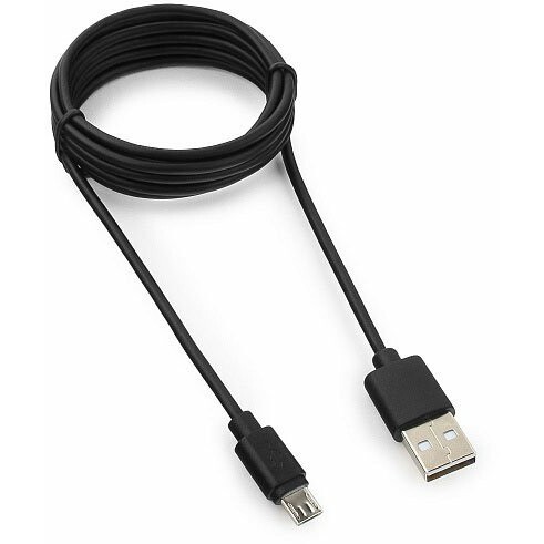 Кабель USB A (M) - microUSB B (M), 1.8м, Гарнизон GCC-mUSB2-AMBM-1.8M