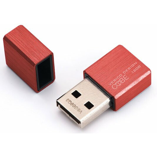 USB Flash накопитель 16Gb Verico Cube Red (VM11-16GRV1E)
