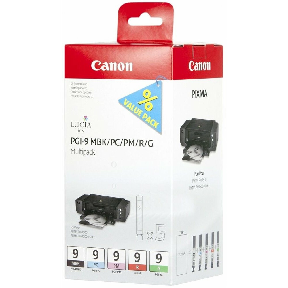 Картридж Canon PGI-9 MBK/PC/PM/R/G - 1033B013