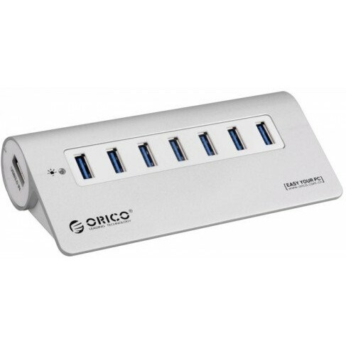 USB-концентратор Orico M3H7-SV Silver