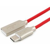 Кабель USB - USB Type-C, 1м, Gembird CC-P-USBC02R-1M