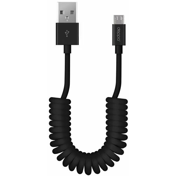 Кабель USB A (M) - microUSB B (M), 1.5м, Deppa 72123