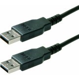 Кабель USB A (M) - USB A (M), 1.8м, 5bites UC5009-018C