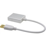 Переходник USB A (M) - HDMI (F), Greenconnect GCR-U32HD2