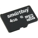 Карта памяти 4Gb MicroSD SmartBuy (SB4GBSDCL10-00)