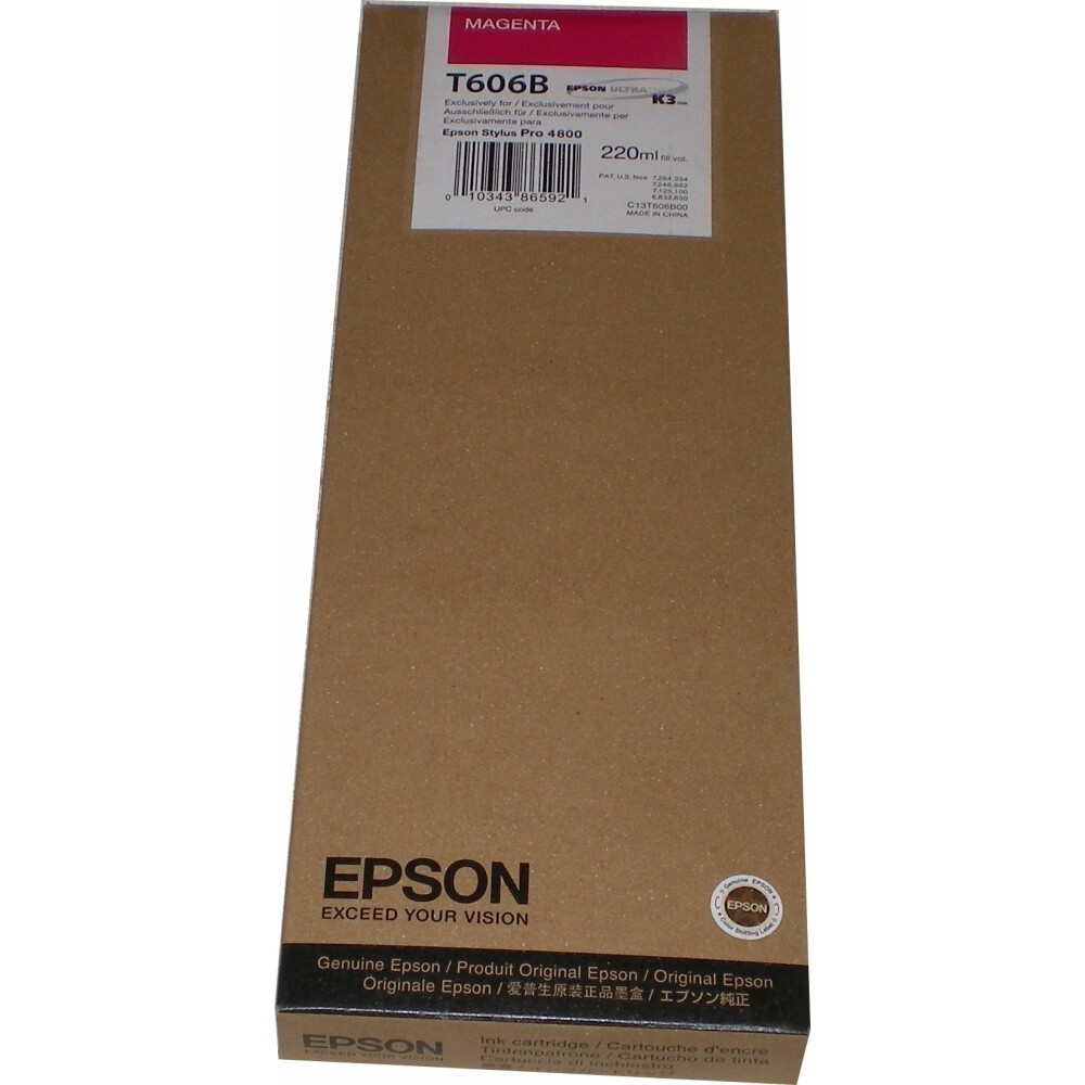 Картридж Epson C13T606B00 Magenta
