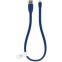 Кабель USB - Lightning, 0.35м, Rombica CB-IG03 Blue