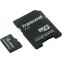 Карта памяти 64Gb MicroSD Transcend + SD адаптер (TS64GUSDXC10)