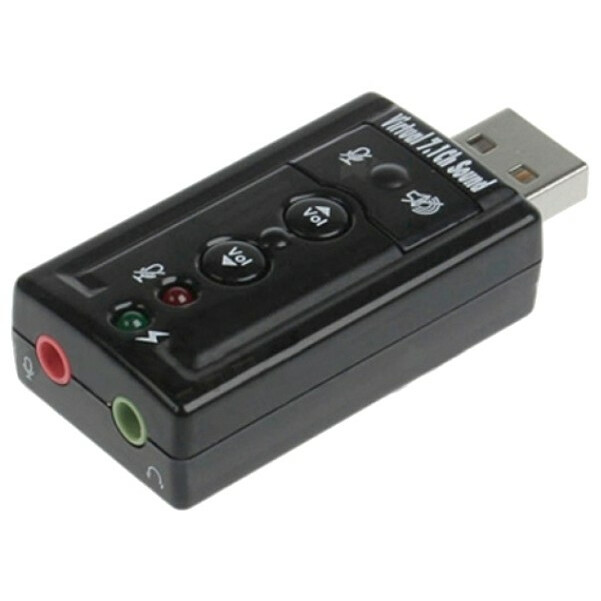 Звуковая карта C-Media TRUA71 (CM108) - ASIA USB 8C V & V