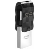 USB Flash накопитель 32Gb Silicon Power Mobile C31 Black (SP032GBUC3C31V1K)