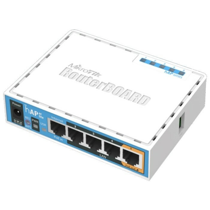 Wi-Fi маршрутизатор (роутер) MikroTik 952Ui-5ac2nD RouterBOARD - RB952Ui-5ac2nD