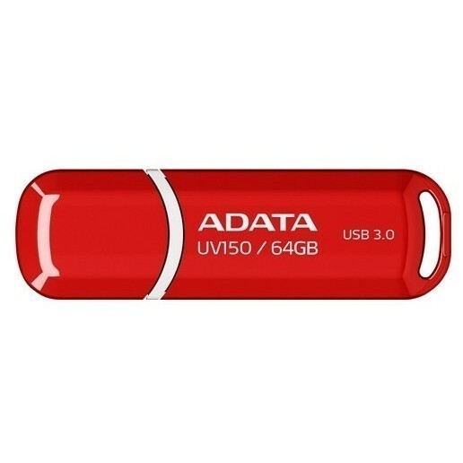USB Flash накопитель 64Gb ADATA UV150 Red - AUV150-64G-RRD