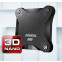 Внешний накопитель SSD 256Gb ADATA SD600 (ASD600-256GU31-CBK) - фото 4