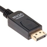 Кабель DisplayPort (M) - HDMI (M), 1.8м, VCOM CG609-1.8M