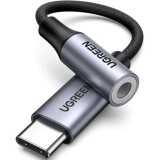 Переходник USB Type-C - 3.5 Jack, UGREEN AV161 (80154)
