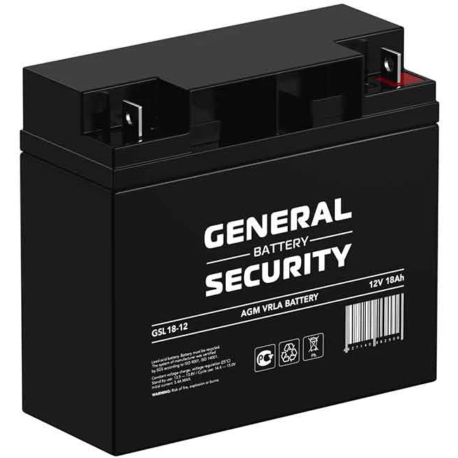Аккумуляторная батарея General Security GSL18-12