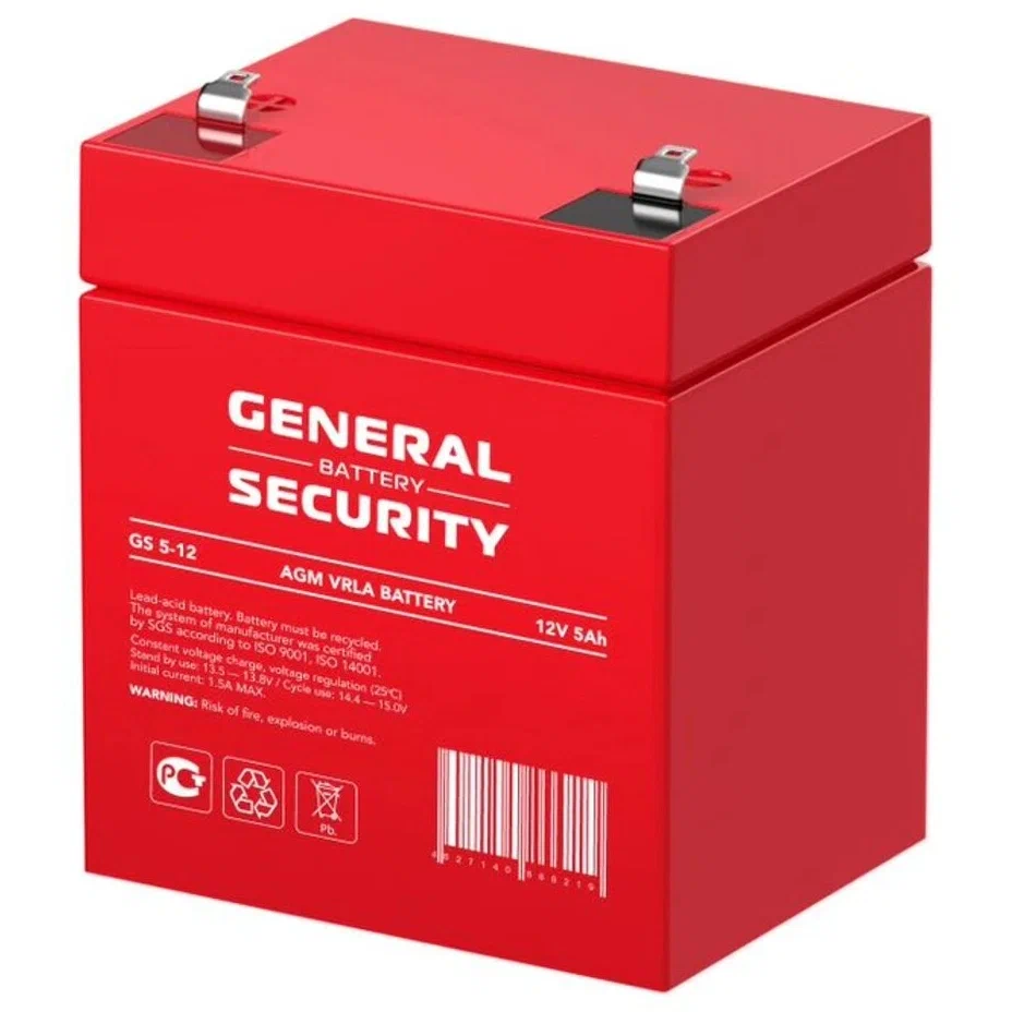 Аккумуляторная батарея General Security GS5-12