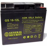 Аккумуляторная батарея General Security GS18-12L