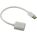Переходник USB A (F) - USB Type-C, 0.2м, ExeGate EX-A-OTG-CMAF2 (EX294777RUS)