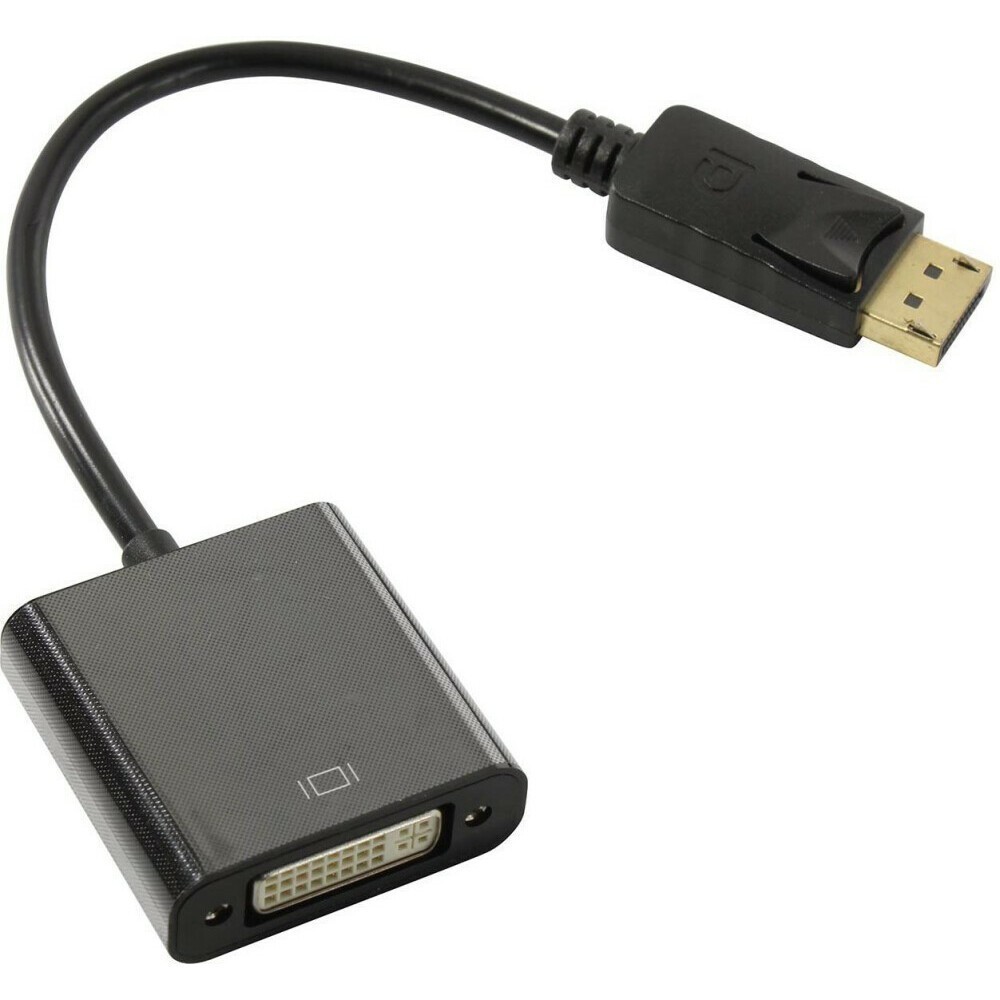 Переходник DisplayPort (M) - DVI (F), ExeGate EX-DPM-DVIF-0.1 - EX294678RUS