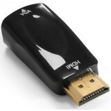 Переходник HDMI (M) - VGA (F), ExeGate EX-A-HDMI-VGA-001 (EX294718RUS)
