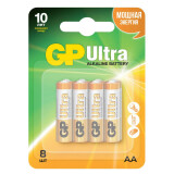 Батарейка GP 24AU Ultra Alkaline (AAA, 8 шт) (24AU-2CR8 96/960)