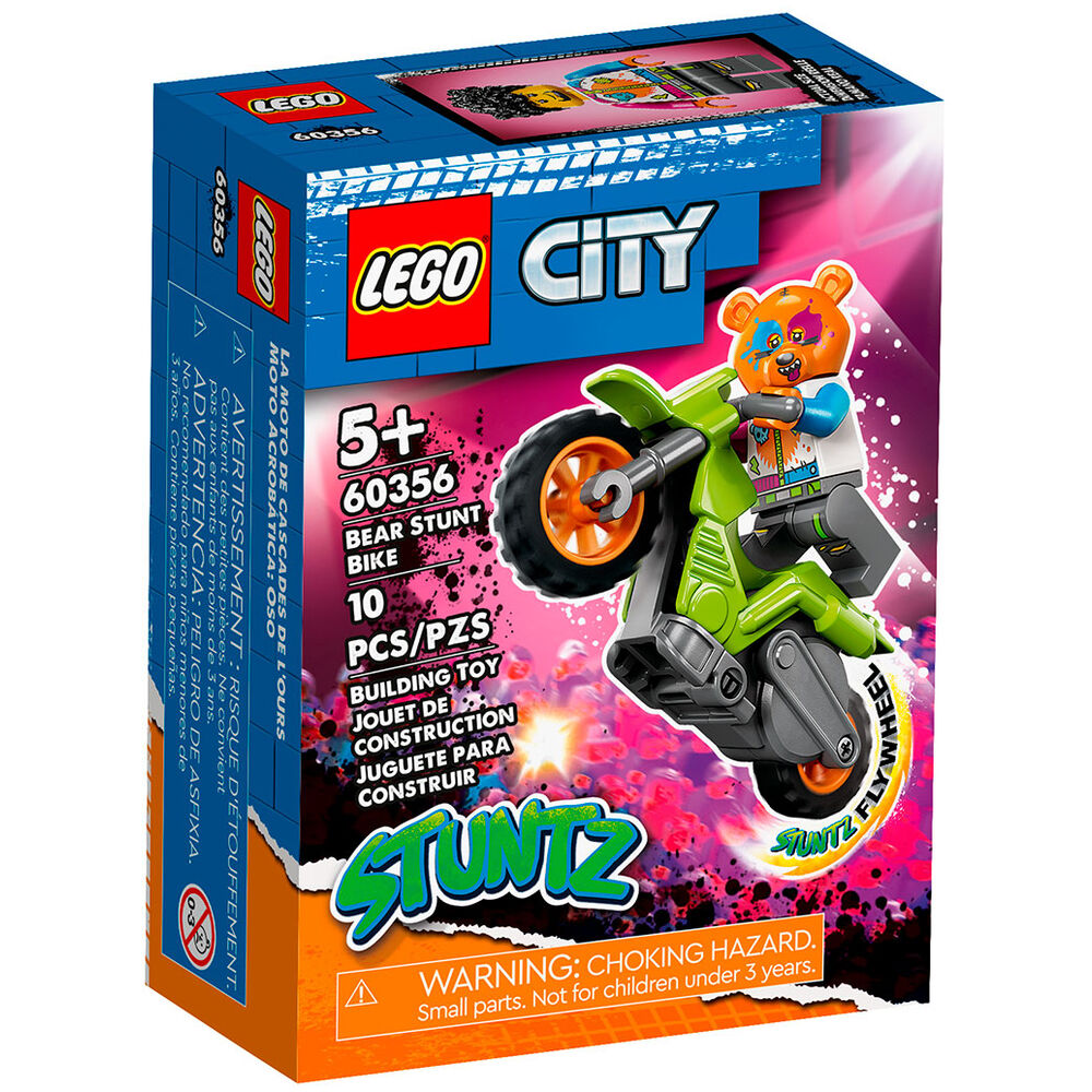 Конструктор LEGO City Bear Stunt Bike - 60356