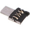 Переходник USB A (F) - microUSB B (M), Delux OTG_A_ MINI