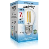 Светодиодная лампочка SmartBuy FIL G45-07W-4000-E27 (7 Вт, E27) (SBL-G45F-7-40K-E27)