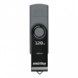 USB Flash накопитель 128Gb SmartBuy Twist Dual (SB128GB3DUOTWK)