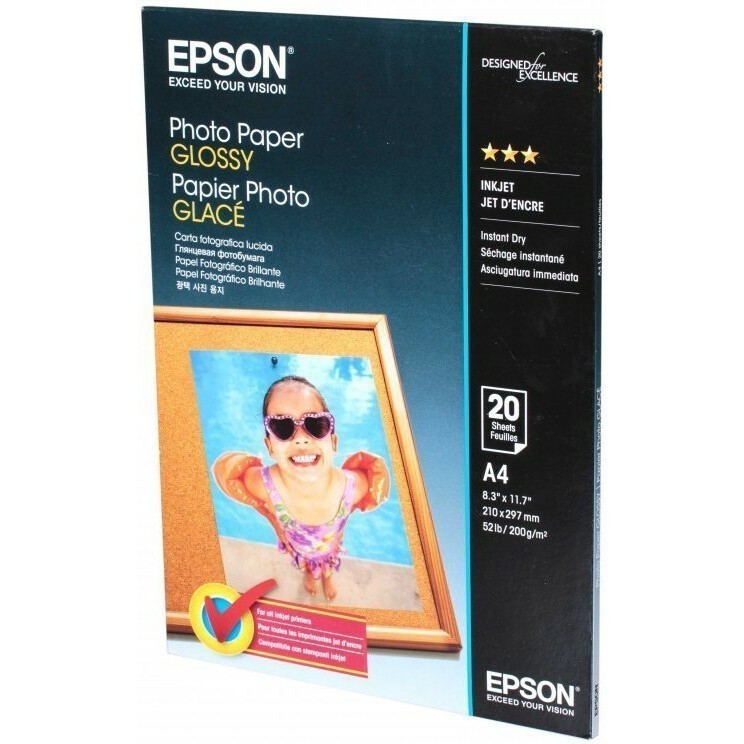 Бумага Epson C13S042538 (A4, 200 г/м2, 20 листов)