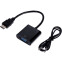 Переходник HDMI (M) - VGA (F), PREMIER 5-983 Black