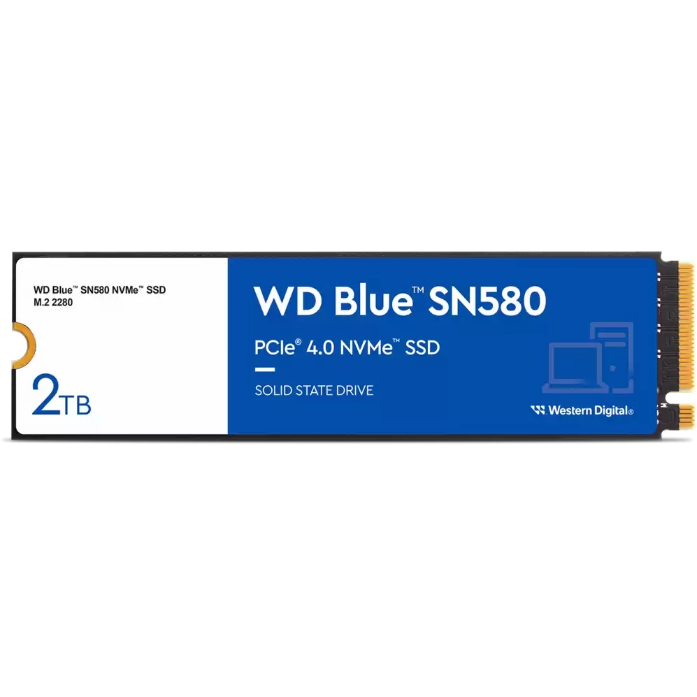 Накопитель SSD 2Tb WD Blue SN580 (WDS200T3B0E)
