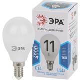 Светодиодная лампочка ЭРА STD LED P45-11W-840-E14 (11 Вт, E14) (Б0032988)
