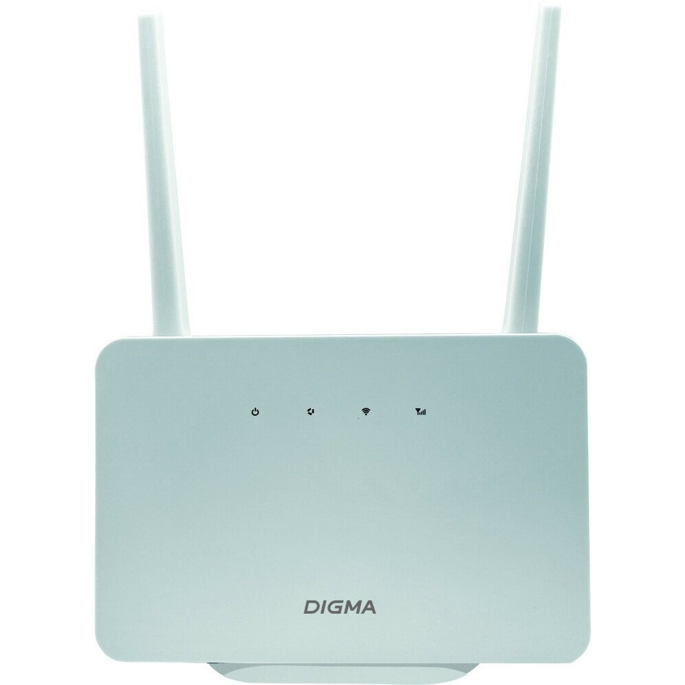 Wi-Fi маршрутизатор (роутер) Digma Home D4GHMAWH - D4GHMAWH 