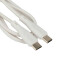 Кабель USB Type-C - USB Type-C, 1м, Cablexpert CCB-USB2-CMCMO1-1MW - фото 2