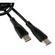 Кабель USB Type-C - USB Type-C, 2м, Cablexpert CCB-USB2-CMCMO1-2MB - фото 2