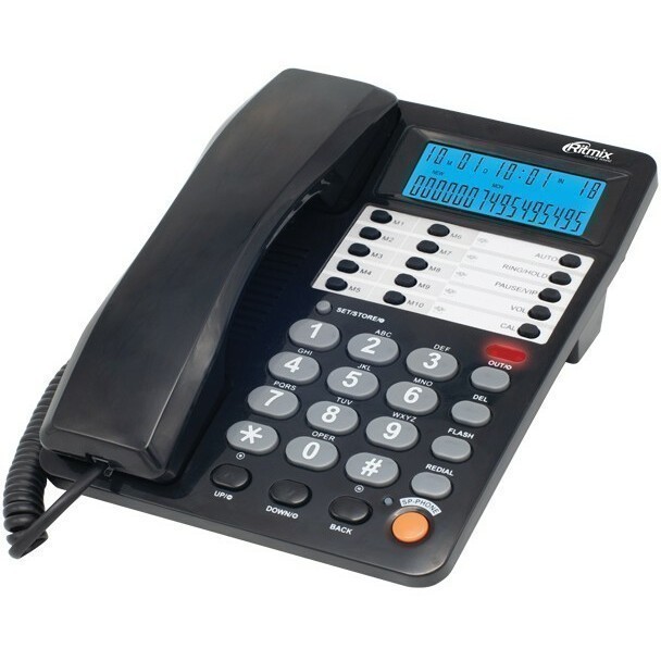 Телефон Ritmix RT-495 Black