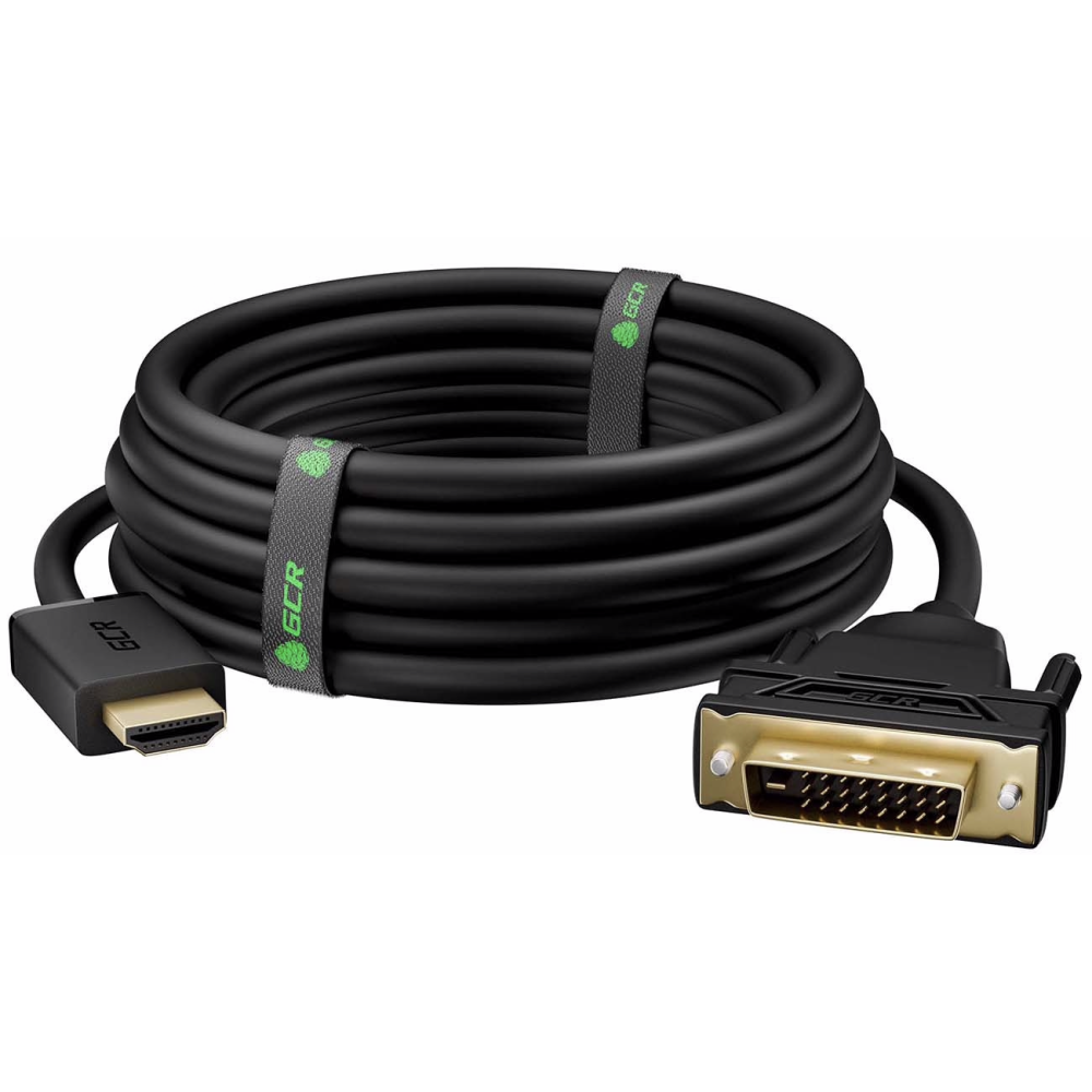 Кабель HDMI - DVI, 15м, Greenconnect GCR-51510 - GCR-51510/44-050625