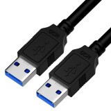 Кабель USB A (M) - USB A (M), 1м, Greenconnect GCR-52203