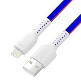 Кабель USB - Lightning, 1м, Greenconnect GCR-54975