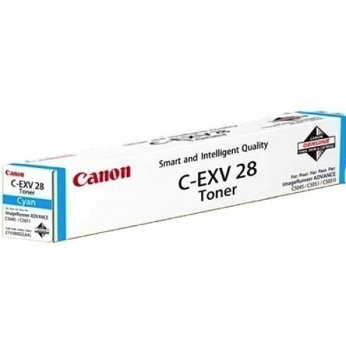 Тонер Canon C-EXV28 Cyan - 2793B002
