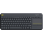Клавиатура Logitech K400 Wireless Touch Plus Black (920-007147)