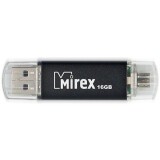USB Flash накопитель 16Gb Mirex Smart Black (13600-DCFBLS16)