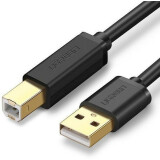 Кабель USB A (M) - USB B (M), 1.5м, UGREEN US135 (10350)