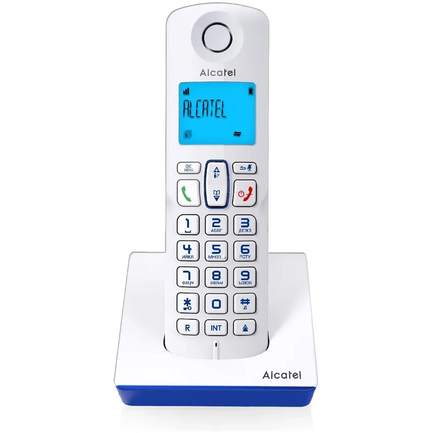 Радиотелефон Alcatel S230 White/Blue - ATL1423181