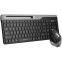 Клавиатура + мышь A4Tech Fstyler FB2535C Smoky Grey - фото 2