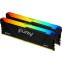 Оперативная память 16Gb DDR4 2666MHz Kingston Fury Beast RGB (KF426C16BB2AK2/16) (2x8Gb KIT)