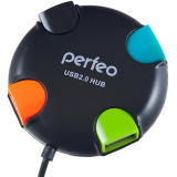 USB-концентратор Perfeo PF-VI-H020 Black